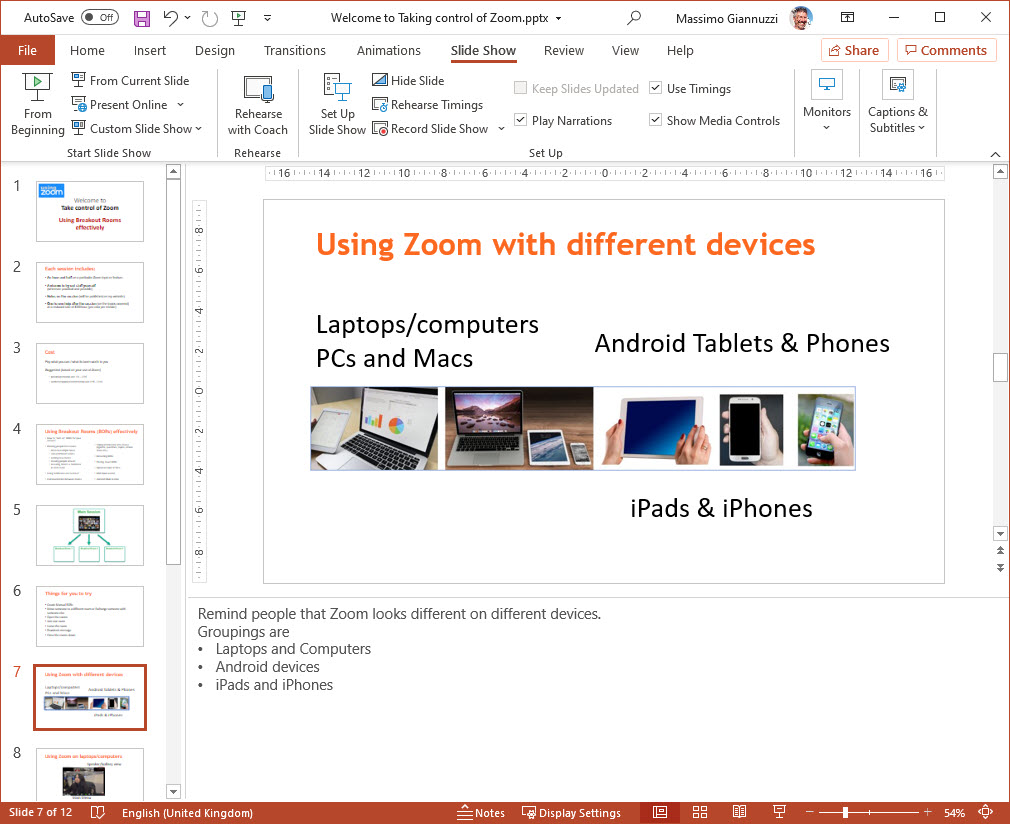 PowerPoint normal view